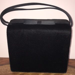 Black Velvet Formal Purse New w/out tags